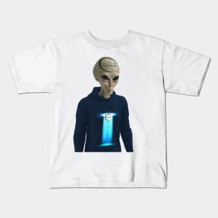 Taylock Wearing BOTW UFO Hoodie Kids T-Shirt